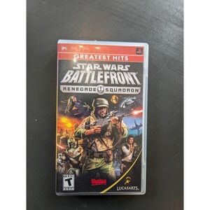Star Wars: Battlefront -- Renegade Squadron (Sony PSP, 2007) *TESTED*